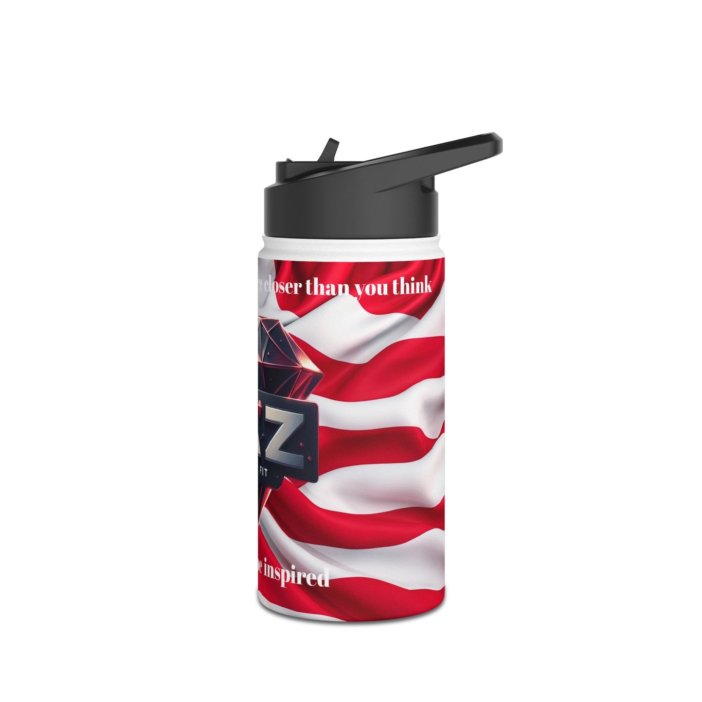 DAZ Premium Fit Stainless Steel Water Bottle