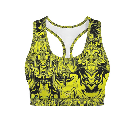 DAZ Premium Fit Volt | Top deportivo de espalda cruzada
