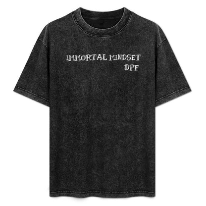 DAZ Premium Fit Immortal Mindset | Camiseta de algodón efecto lavado