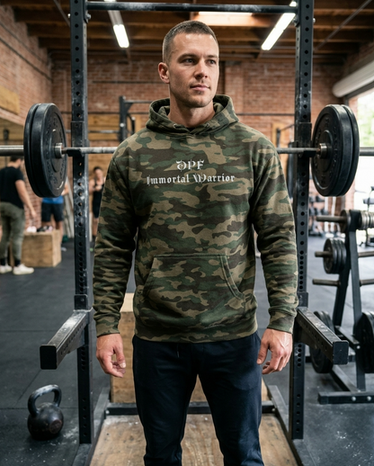 Sudadera con capucha DPF Immortal Warrior de camuflaje