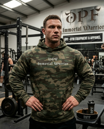 Sudadera con capucha DPF Immortal Warrior de camuflaje