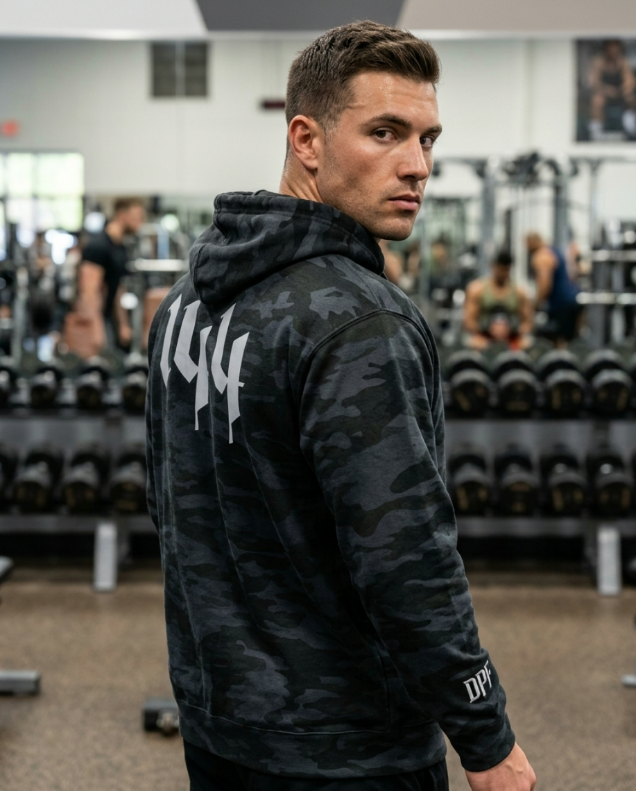 Sudadera con capucha DPF Immortal Warrior de camuflaje