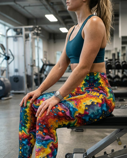 DPF Kaleido | High Waist Yoga Leggings