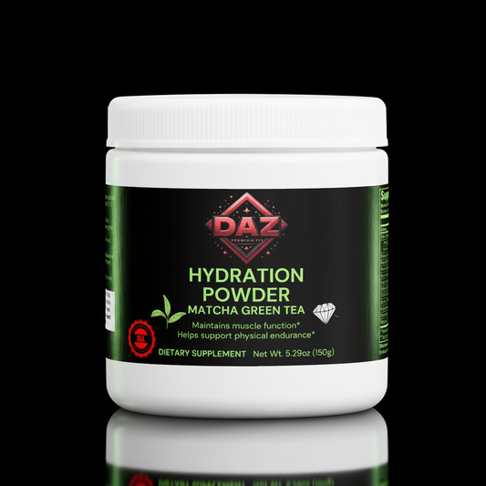 Polvo hidratante DAZ Premium Fit (té verde matcha)