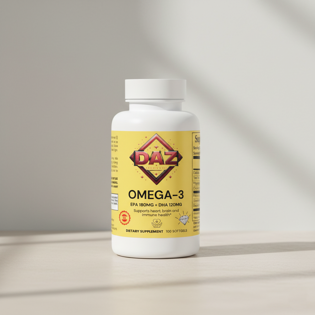 Omega-3 EPA 180mg + DHA 120mg DAZ Premium Fit