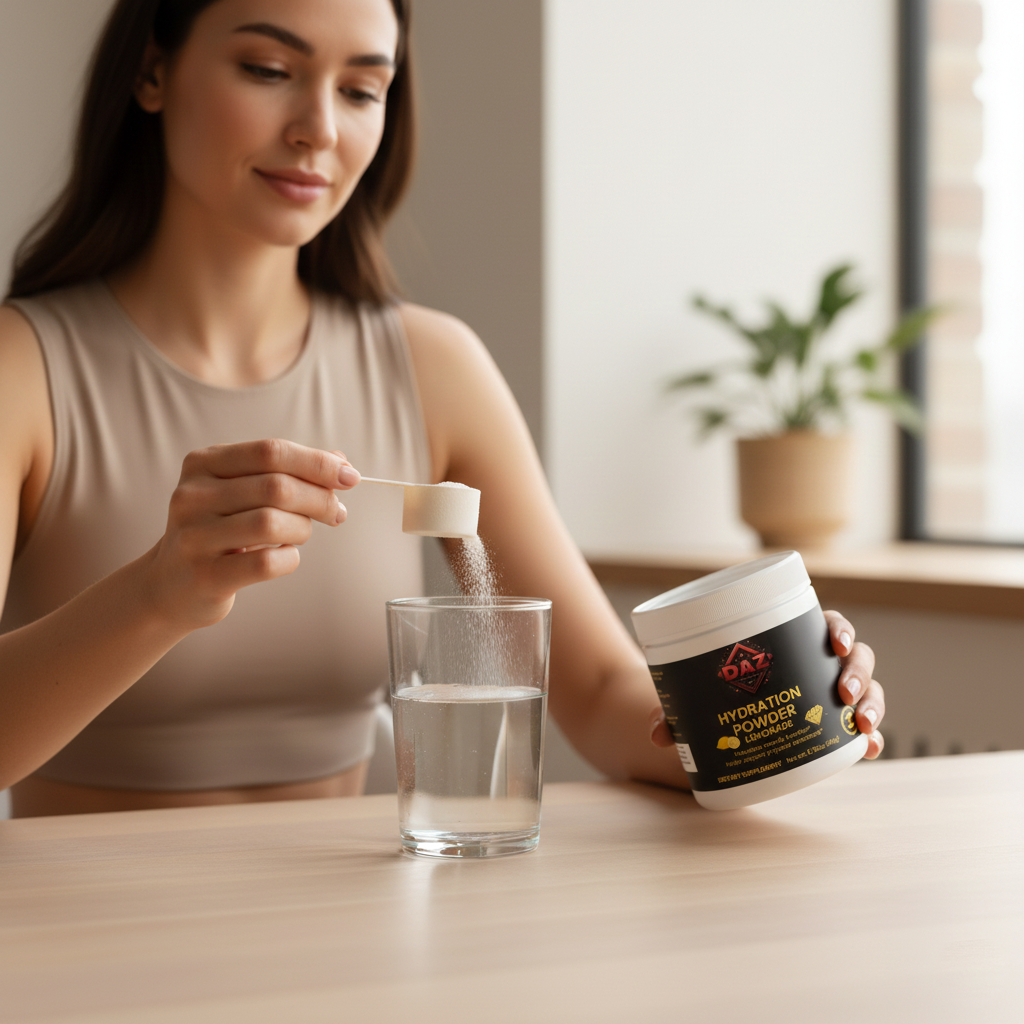Polvo hidratante DAZ Premium Fit (limonada)