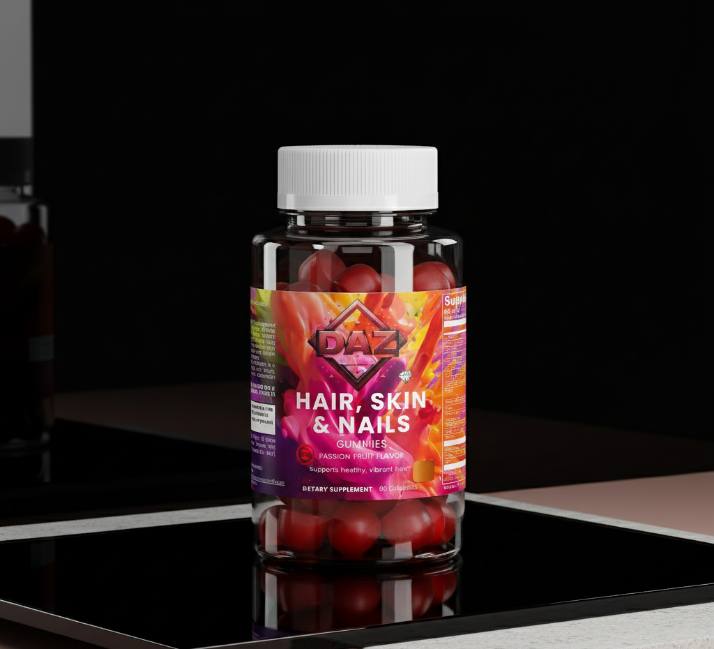 DAZ Premium Fit Hair, Skin &amp; Nail Gummies