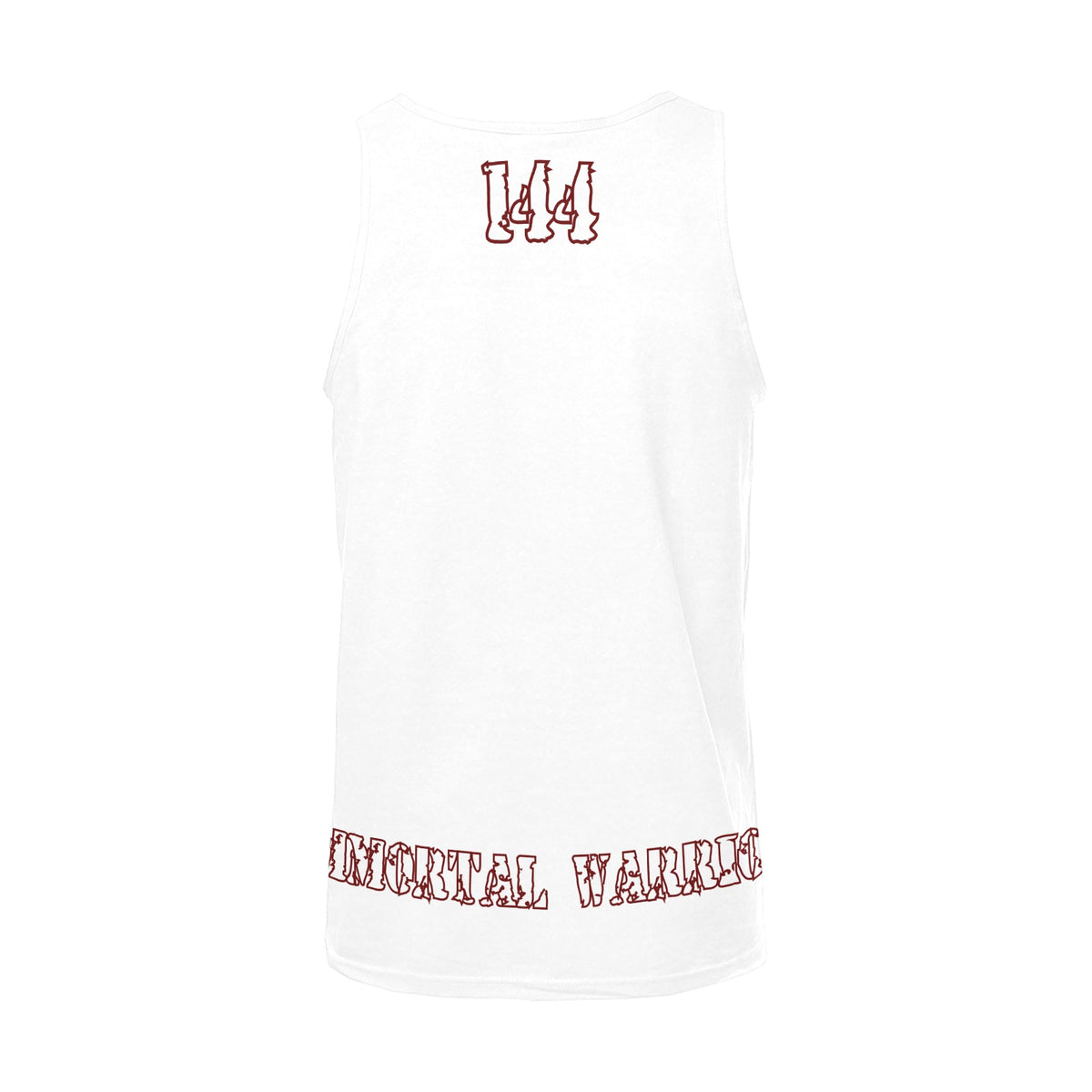 DAZ Premium Fit Immortal Warrior 144 Blanca | Camiseta de tirantes de hombre
