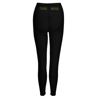 Leggings de cintura alta de mujer DPF Tough Bitch