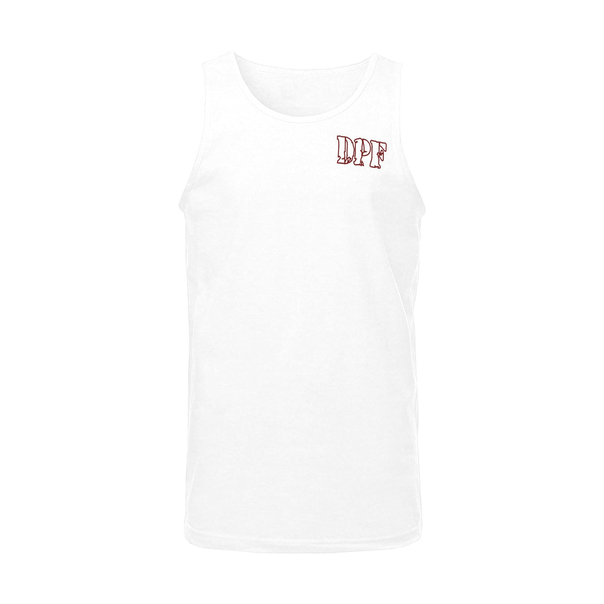 DAZ Premium Fit Immortal Warrior 144 Blanca | Camiseta de tirantes de hombre