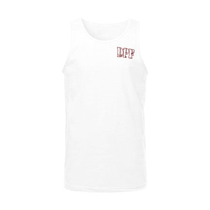 DAZ Premium Fit Immortal Warrior 144 Blanca | Camiseta de tirantes de hombre