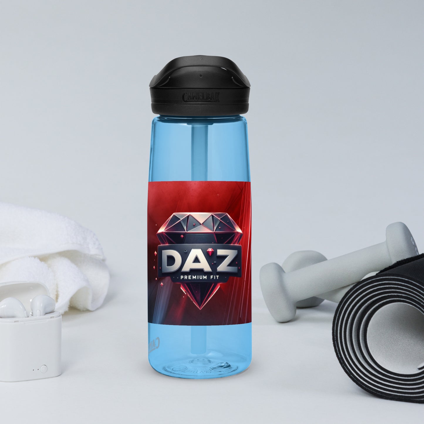 DAZ sports water bottle