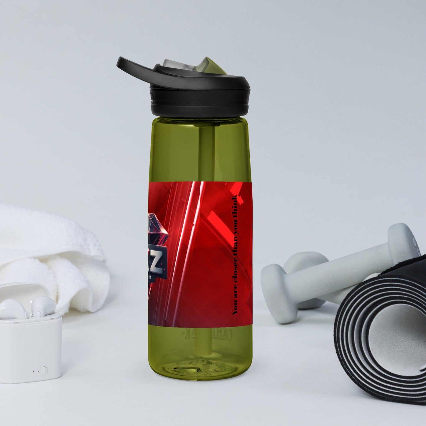 DAZ sports water bottle